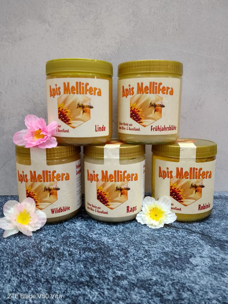 Echter  Honig aus Brandenburg - 500g Glas