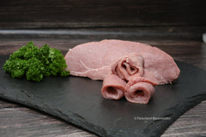 Kalbsroulade (ca. 100g), Preis pro kg 44,90€ - Anzahlung