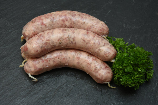 Berliner Bratwurst (fein oder grob, ca. 105g), Preis pro kg 21,90€ - Anzahlung
