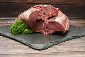 Hirschrücken ohne Knochen, 250g Portion, Preis pro kg 89,90€ - Anzahlung