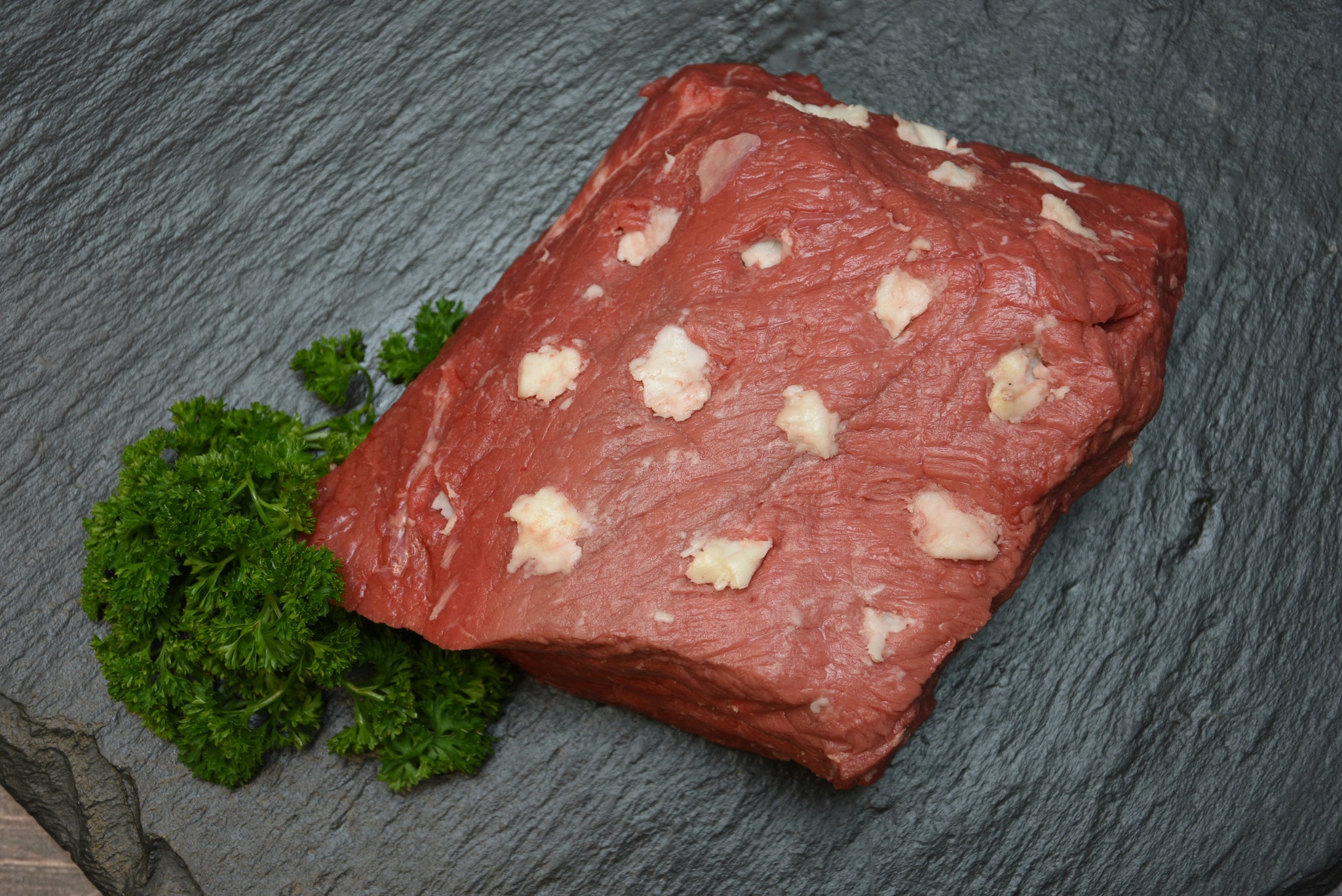 Rinderspickbraten 250g Portion, Preis pro kg 40,90€ - Anzahlung