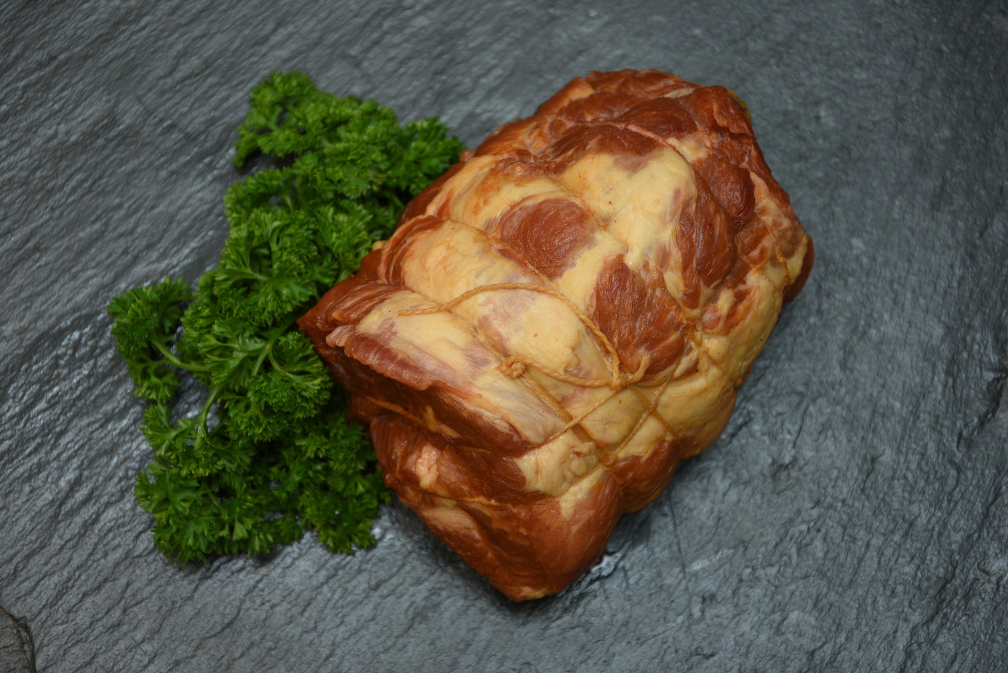 Kasselerrollbraten mit Schwarte, 500g Portion, Preis pro kg 18,90€ - Anzahlung