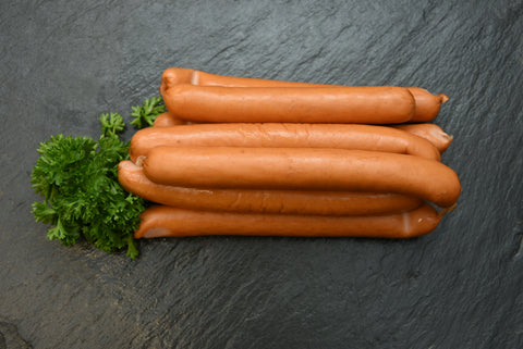 Wiener (Paar, ca. 150g), Preis pro kg 21,90€ - Anzahlung