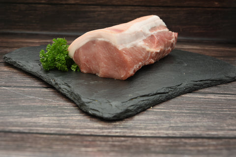 Jungschweinrücken, 250g Portion, Preis pro kg 23,90€ - Anzahlung