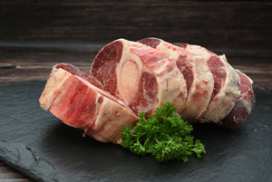 Rinderhesse in Scheiben (ca. 250g), Preis pro kg 24,90€ - Anzahlung