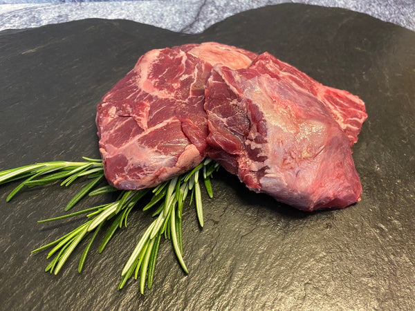 Iberico Schweinebäckchen, 100-150g pro Bäckchen (Preis pro kg 39,90) - Anzahlung