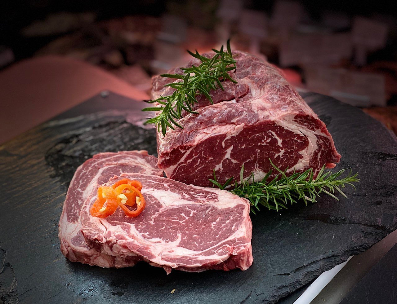 Black Angus , ca.300g pro Scheibe, Preis pro kg 99,90€ - Anzahlung